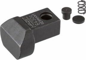 Hazet Einsteck-Anschweißteil 6430C mit Einsteck-Vierkant 9 x 12 mm in Schwarz - Bild 1