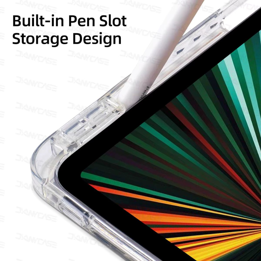 Hansong Schutzhülle für iPad 10. Generation 10.9 Zoll mit Stiftschlitz aus TPU in Lila - Bild 4