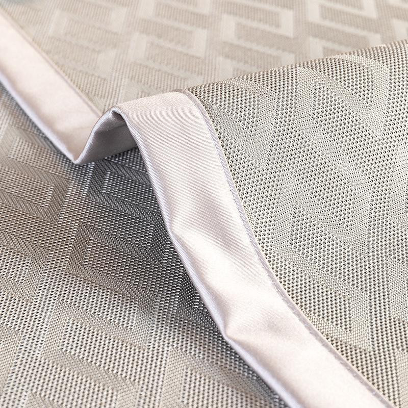 Wucifang Bags Rutschkissen für Sofa mit kühlender Bambusmatte, fleckenresistente Sofahülle für den Sommer, B/B: 70 x 70 cm - Bild 2