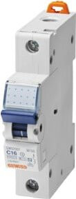Gewiss Leitungsschutzschalter B16A 1P 10KA GW92508 in Weiß - Bild 1