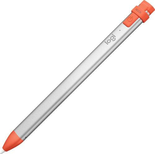 Logitech Crayon Digitaler Eingabestift in Grau-Orange (Intense Sorbet) - Bild 1