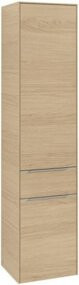 Villeroy & Boch Hochschrank Subway 3.0 in Beige mit Glastüren, B/T/H: 40 x 36,2 x 171 cm - Bild 1