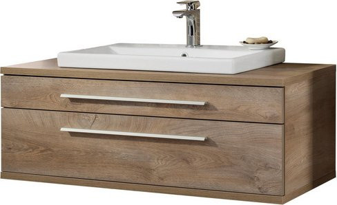 FACKELMANN Waschplatz-Set STANFORD in Nature Oak, braun, Breite: 110 cm - Bild 1
