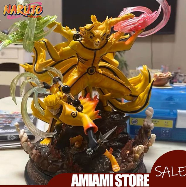 Bandai Naruto Final Battle Kurama Mode Figur, Resin Statue, 36 cm - Bild 1