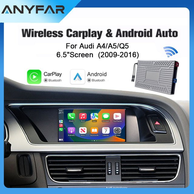 ANYFAR OEM Bildschirm-Upgrade-Decoder-Box für Audi A4, A5 und Q5 (2009-2016) mit 6,5-Zoll-Bildschirm für MMI 2G - Bild 1