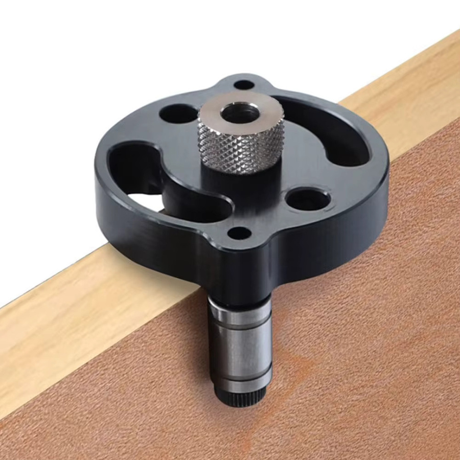 Vibratite Bohrhülse aus Edelstahl in Silber für präzise Positionierung von 3-10 mm mit M14 x 1,5 Gewinde zur Bohrführung bei der Holzbearbeitung - Bild 5