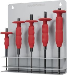 Kraftwerk Splintentrennsatz mit AirGrip Griff, 5-teilig, Rot - Bild 1