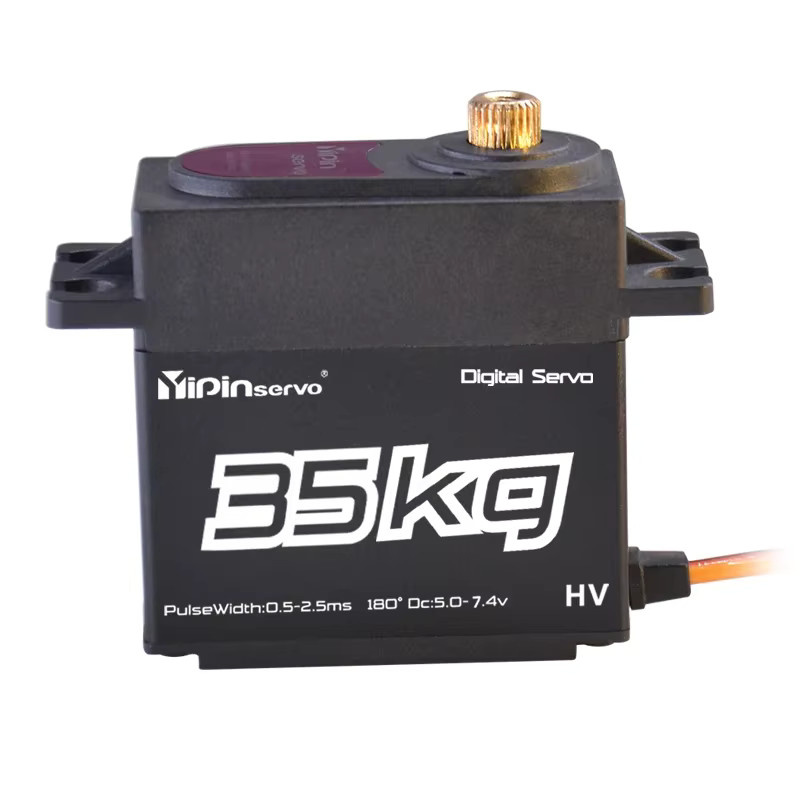 YIPINServo Baja-Servos, Digitalmotor mit Metallgetriebe, für RC-Cars im Maßstab 1/8 1/10 1/12 - Bild 4