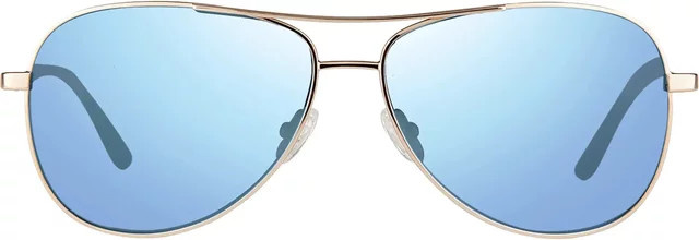 Revo Relay Sonnenbrille Aviator, Metall, Vollrand, Damen, blue - Bild 1