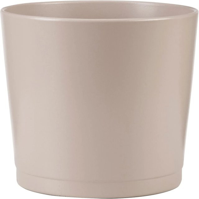 Scheurich Übertopf 883 aus Keramik in Taupe, Durchmesser: 28 cm, Höhe: 24,3 cm - Bild 1
