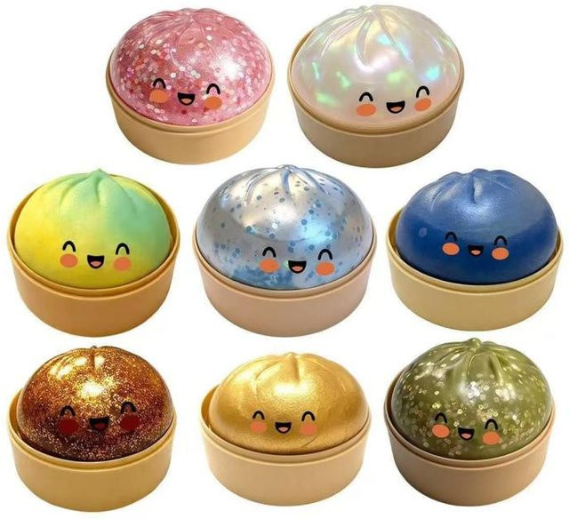 BC Pet Supplies Riesenknödel-Quetschspielzeug, weicher TPR-Teigball - Bild 1