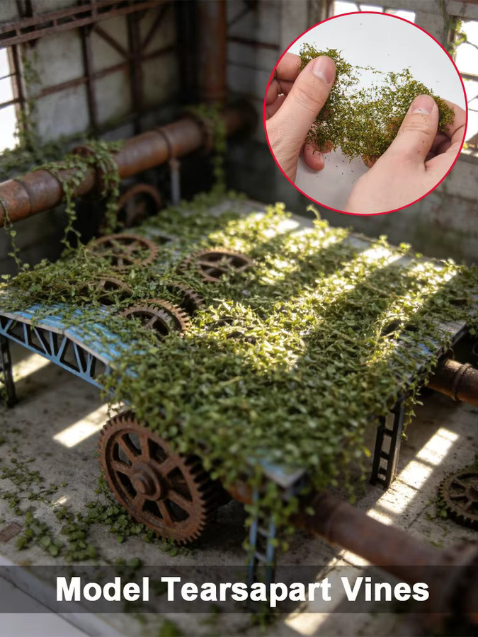 TERAYSUN Zerreißbare Dschungelranken, Zubehör, Grün - Bild 5