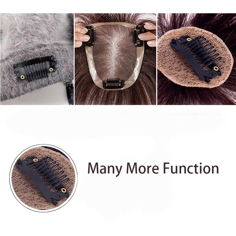 10 Stück Perückenklammern für Haarverlängerungen, 32 mm, 9 Zähne - Bild 6