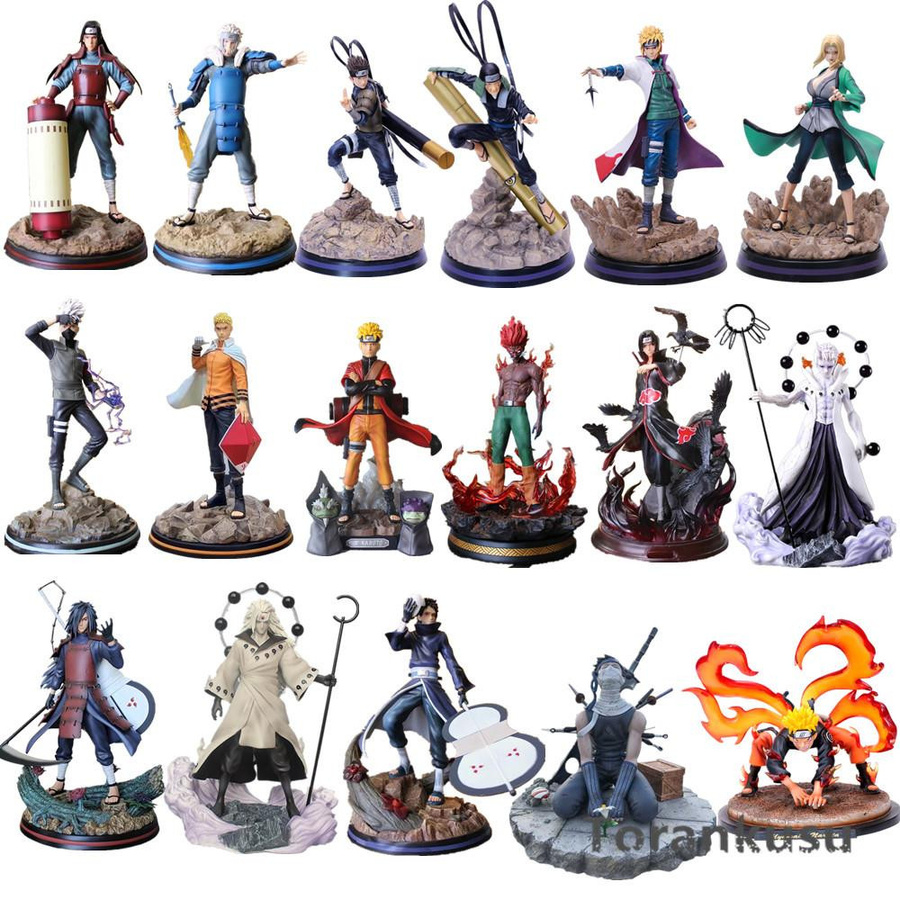 Yiran toy 1 Naruto Anime Figur Blind Box Sasuke Kakashi Mystery Box - Bild 2