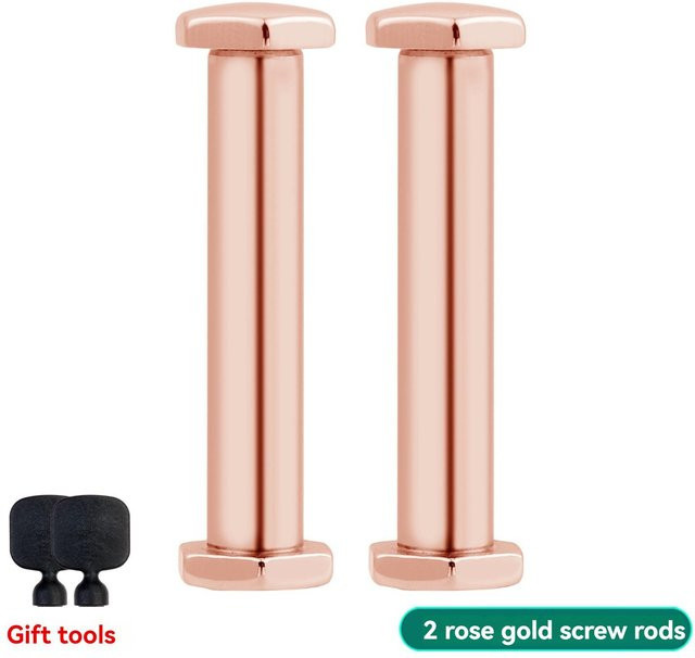 Uhrenarmband Garmin Lily Smart Sportuhr, Verbindungsstift, Edelstahl, Roségold, 14 mm - Bild 1