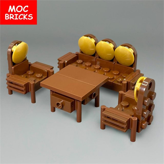 Yiran toy MOC Bausteine Sofa Heimmöbel, ab 6 Jahren - Bild 1