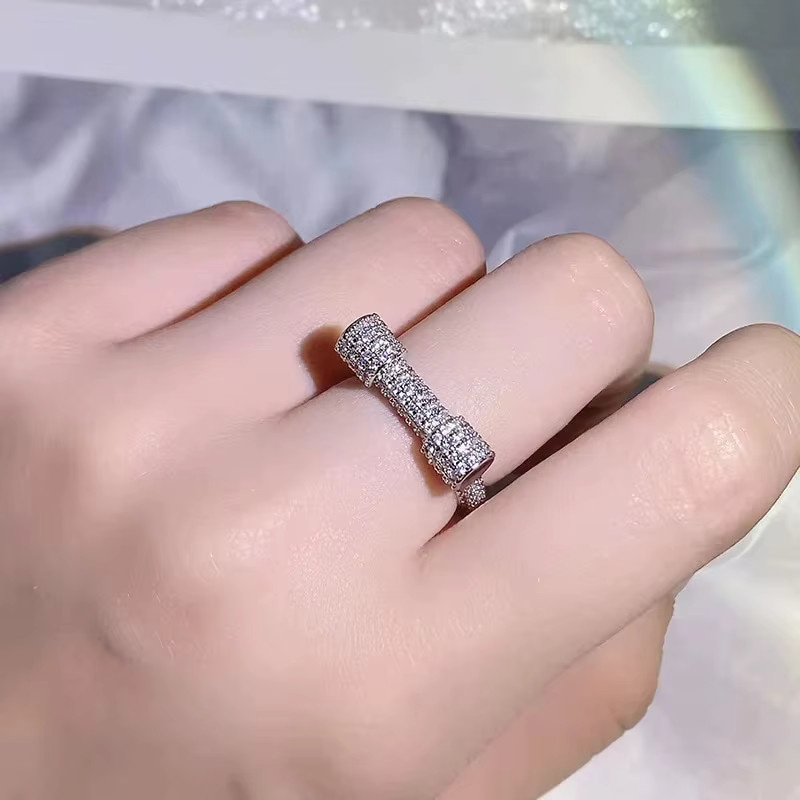 Huitan Ring, Silber, Zirkonia, Damen - Bild 2