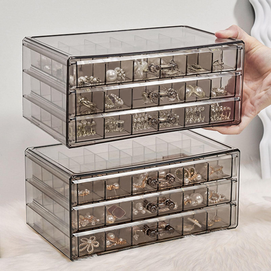 Moderne Schmuckaufbewahrungsbox von Suansuande in Weiß aus PU-Material - Bild 2