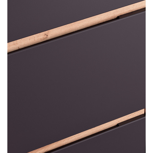 HELD MÖBEL Unterschrank Tampa in Grau mit Eichenoptik, B/H/T: 180 x 86 x 60 cm - Bild 2