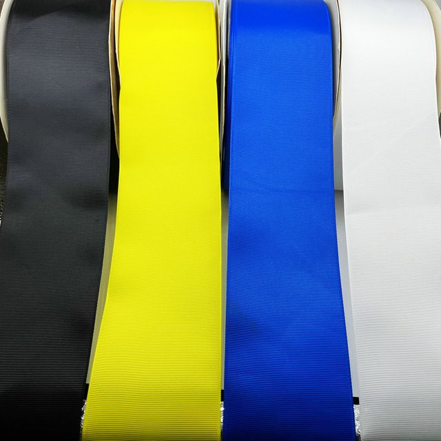 SUNEEYDAY Grosgrain Band aus Stoff für Geschenkverpackungen und DIY-Bastelarbeiten, Breite: 7,5 cm, Länge: 5 m - Bild 1
