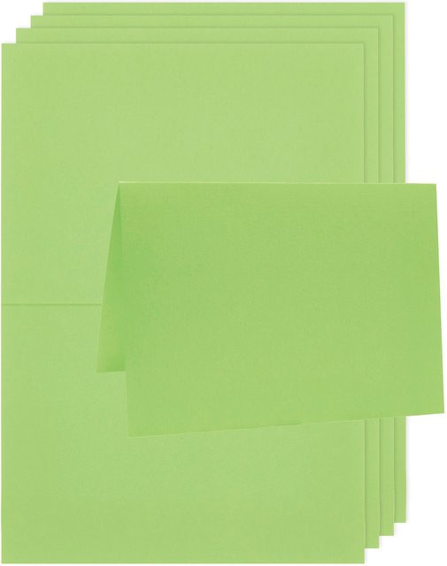 Rico Design Paper Poetry Luxury Karten A5 Hellgrün - Bild 1