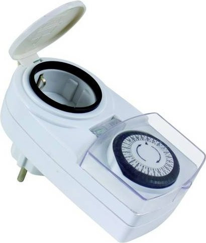 Heitronic VO-46911 Zeitschaltuhr in Weiß - Bild 1