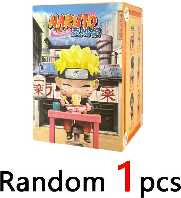 Yiran toy Naruto Shippuden Ramen-Thema Blind Box Chibi Mini PVC Anime Figuren - Bild 1