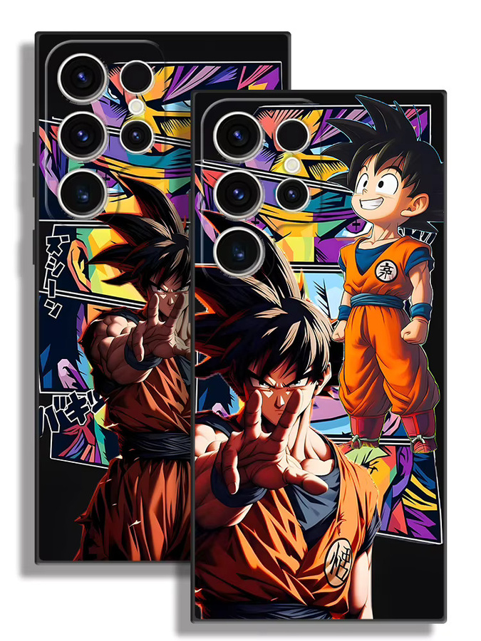 Schwarze weiche Handyhülle mit Dragon Ball Motiv für Samsung Galaxy S20, S21 FE, S23 Ultra, S24 Plus und S25 Edge - Bild 4