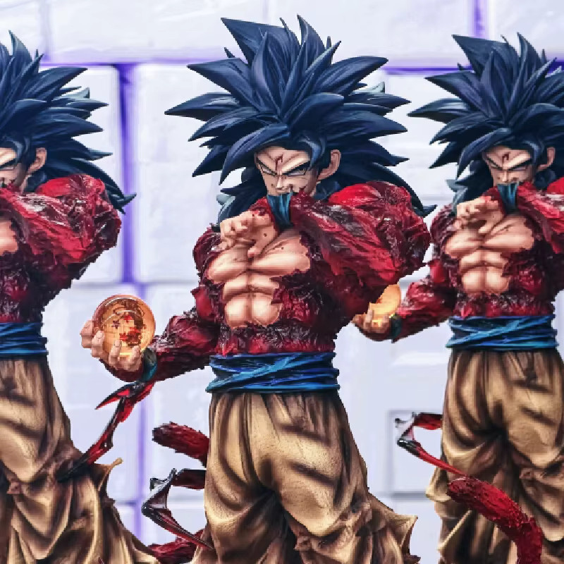 LK Storm Dragon Ball Son Goku GK Figur, Einzelfigur, Kunststoff - Bild 6
