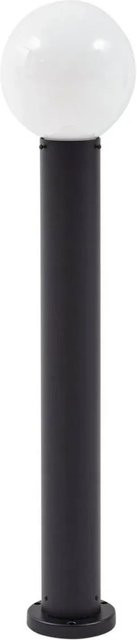 Lindby Außenleuchte Dangan Modern Weiß aus Glas und Aluminium, 1-flammig, E27, IP44 - Bild 1