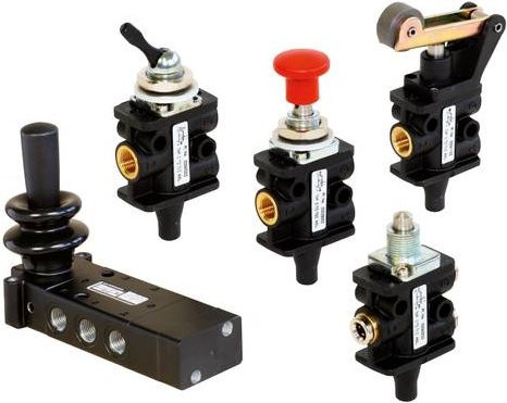 IMI Norgren In-Line Ventil 03036702 in Schwarz, Druckbereich -0,9 bis 10 bar - Bild 1