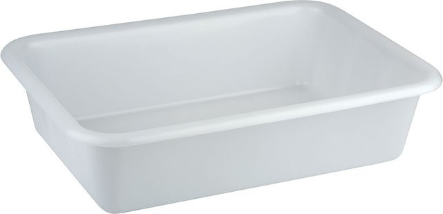 APS Wanne aus Polyethylen in Weiß, B/H/T: 43 x 61,5 x 15,5 cm - Bild 1