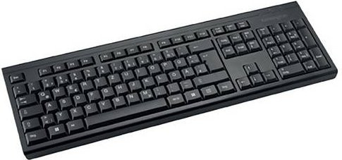 Kensington KB150 EQ Kabellose Tastatur QWERTZ Deutsch Schwarz mit USB-A Anschluss - Bild 1