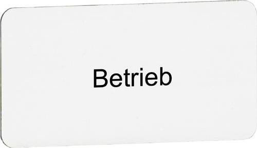 ABB MA6-1045 1SFA611932R1054 Texteinlage aus Kunststoff in Weiß, B: 27 mm, H: 1 mm - Bild 1