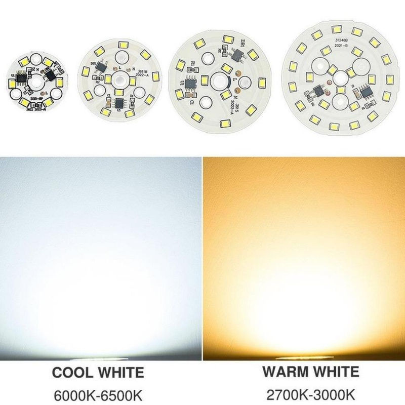 2 Stück GuangZhouZhenqin LED-Chips SMD 2835 für Lampenbirnen, 9W, weiß, runde Lichtperlen für AC 220V Beleuchtung und Scheinwerfer - Bild 4