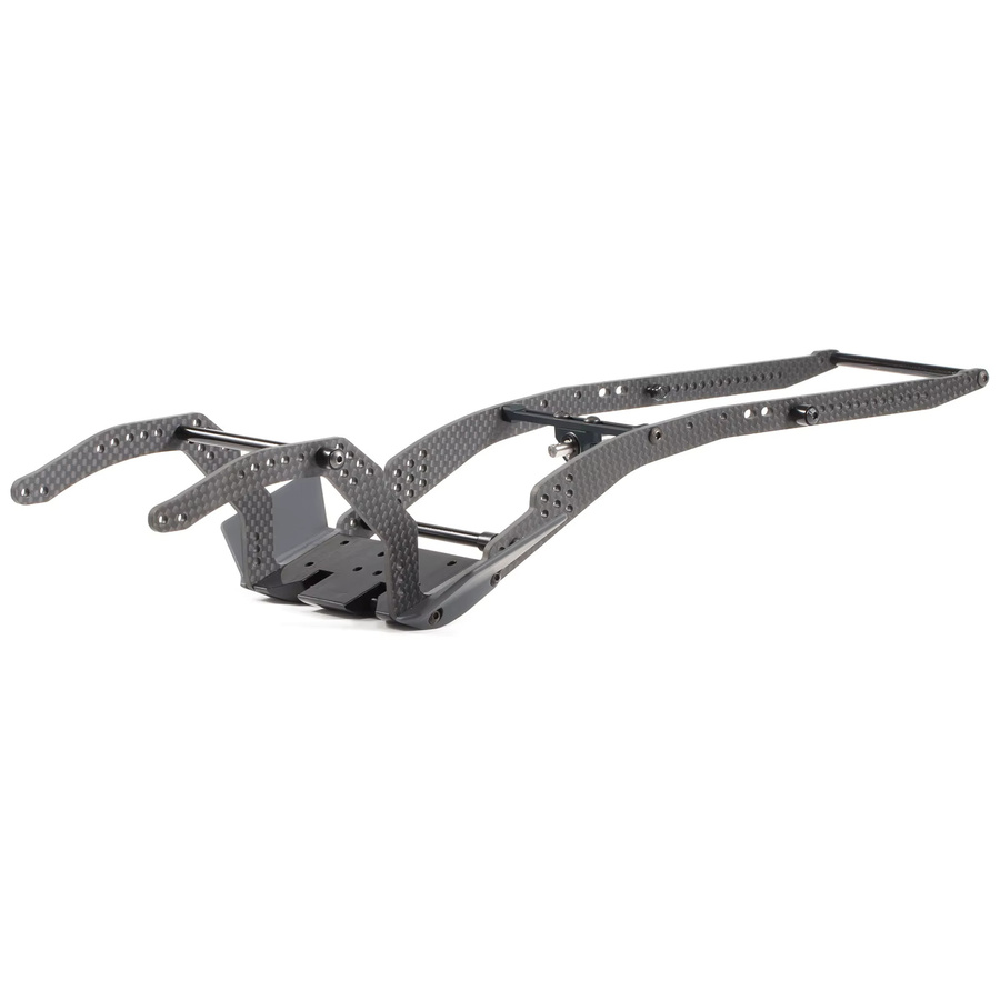 YFGRGT Carbon Fiber LCG Custom Build Chassis Kit und Link Kit, 1/10 RC Rock Crawler Capra F10 Achse, Zubehör - Bild 2