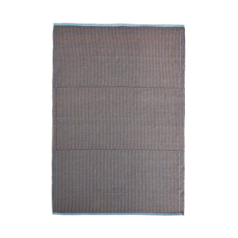 HAY Teppich Multicolor aus Jute und Baumwolle mit Flachgewebe und rutschfester Unterseite - Bild 2