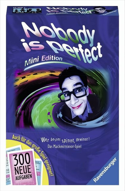 Ravensburger Nobody is perfect - Mini, Partyspiel, ab 8 Jahren - Bild 1