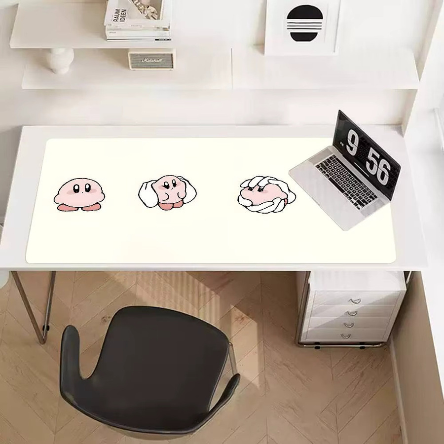 K-Kirby Star Gaming Mauspad Sakura Anime Design in Weiß - Bild 5