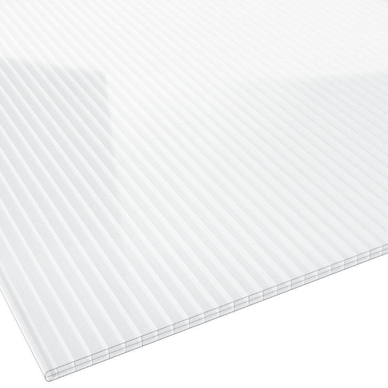 Stegplatte Polycarbonat 2nd LIFE LINE glasklar Breite: 120 cm, Dicke: 1,6 cm - Bild 1