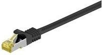 MicroConnect Cat.7 Ethernet LAN Netzwerkkabel RJ-45 auf RJ-45, Schwarz, Länge: 10,0 m - Bild 1