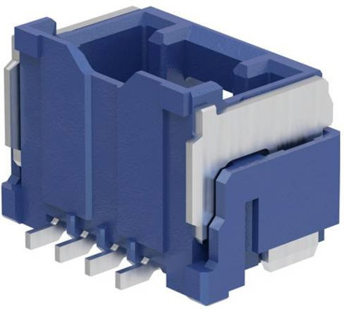 Molex Einbau-Buchsenleiste Standard 502584-0464 Tape on Full reel in Blau - Bild 1