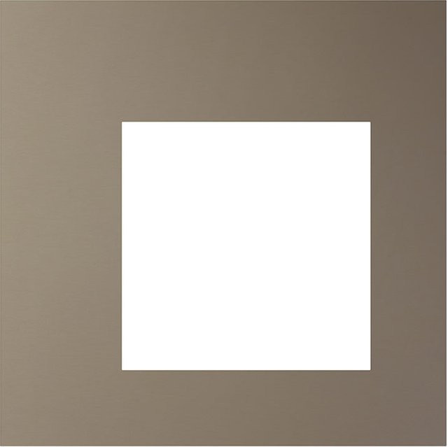 Escale Blade Open Q 79 LED Wand- und Deckenleuchte in Taupe mit warmweißem Licht (2700K) - Bild 1