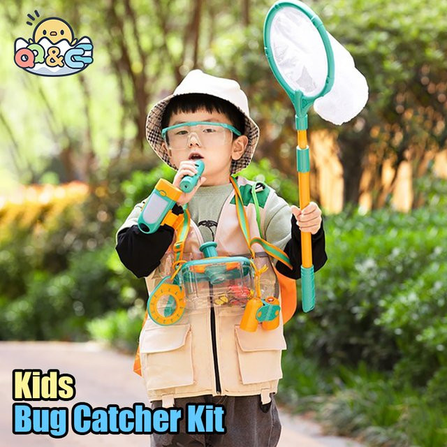 CONUSEA Outdoor Explorer Set Bug Catcher Kit, mit Fernglas, Lupe, Critter Fall, Schmetterling Netz, Spielzeug - Bild 1
