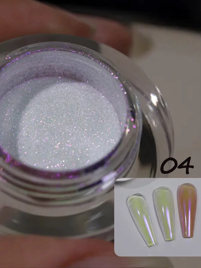 SJP Moonlight Aurora Nagelpuder mit Spiegeleffekt, Schimmernd - Bild 2