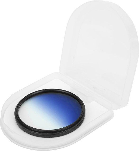 JuneStar SLR Verlaufsfilter Blau 67mm für Canon Nikon Sony Olympus Fuji Kameraobjektive - Bild 1
