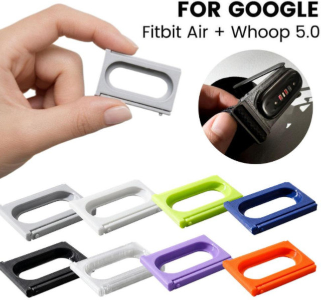 Fitbit Air Whoop 5.0 Clip-Adapter Halterung, Kunststoff, Weiß - Bild 1