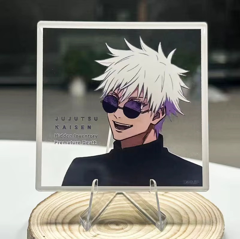 Bandai Jujutsu Kaisen Gojo Satoru & Geto Suguru Acryl Karte, 2-teiliges Set, transparent - Bild 4