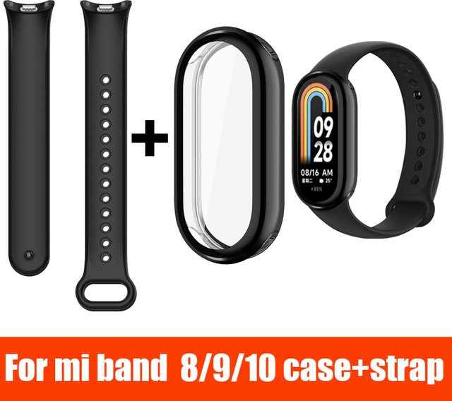 Xiaomi Smart Armband Ersatz, Silikon, Schwarz, Unisex - Bild 1