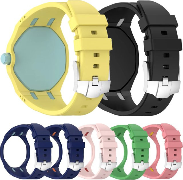 Correa Silikonarmband, Bunt, Unisex, Uhrenarmband-Zubehör - Bild 1